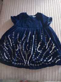 Нарядное платье для девочки Zara 3-4 года