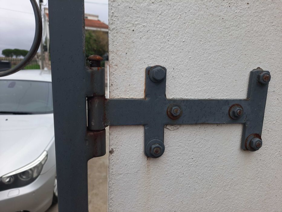 Portão em ferro largura 3 metros