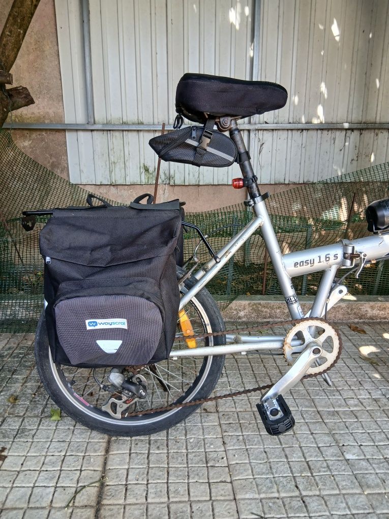 Bicicleta dobravel com extras