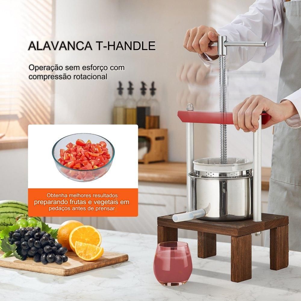 Prensa Manual de Frutas 2L