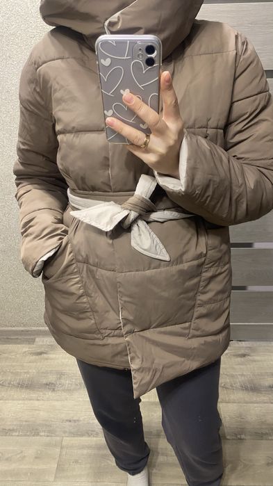 Куртка зима двостороння