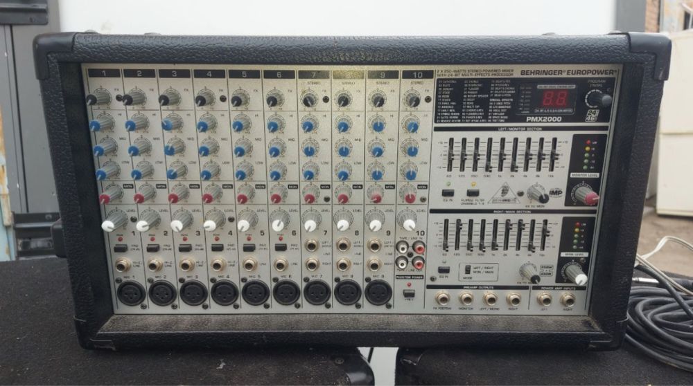 Behringer,Park,ТC,Mackie,Alesіs пульт,ревер,підсил та ін