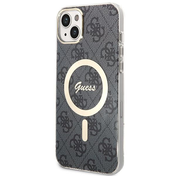 Zestaw Guess GUBPP14MH4EACSK Case+ Charger iPhone 14 Plus / 15 Plus