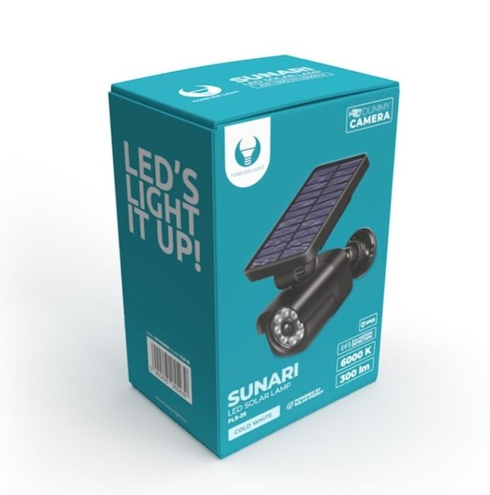 Lampka solarna 4W 300lm Sklep Gwarancja