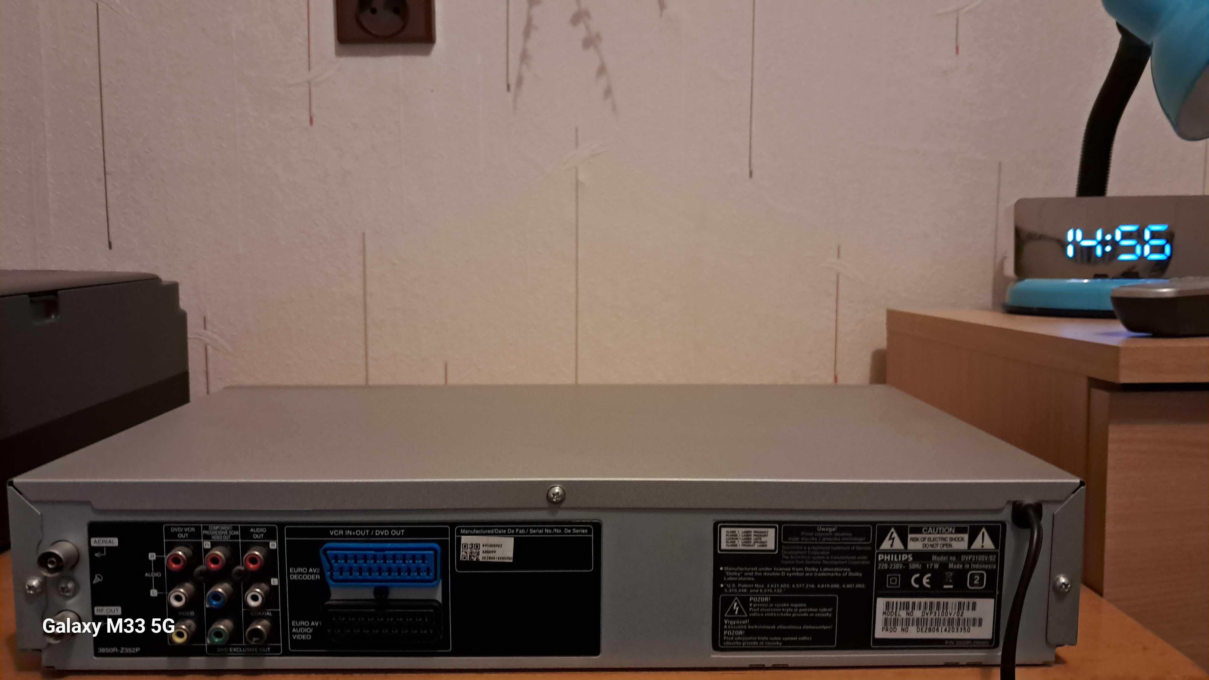 Magnetowid Philips Combo DVP3100V