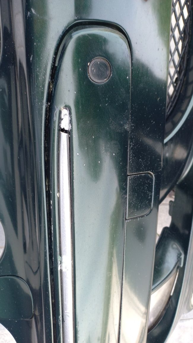 Mercedes w210 lift zderzak przod przedni zielony 298