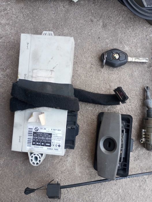 Блок управления двигателя, комплект замків BMW e60 3.0D m57n 7794218