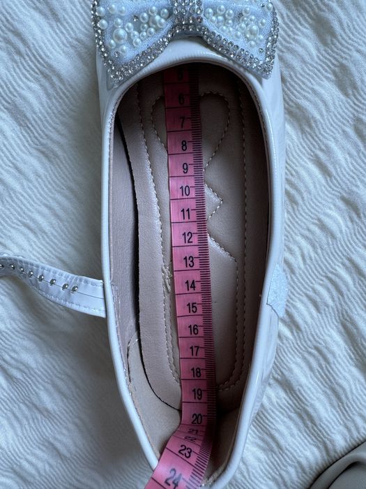 Nowe balerinki 33 handmade