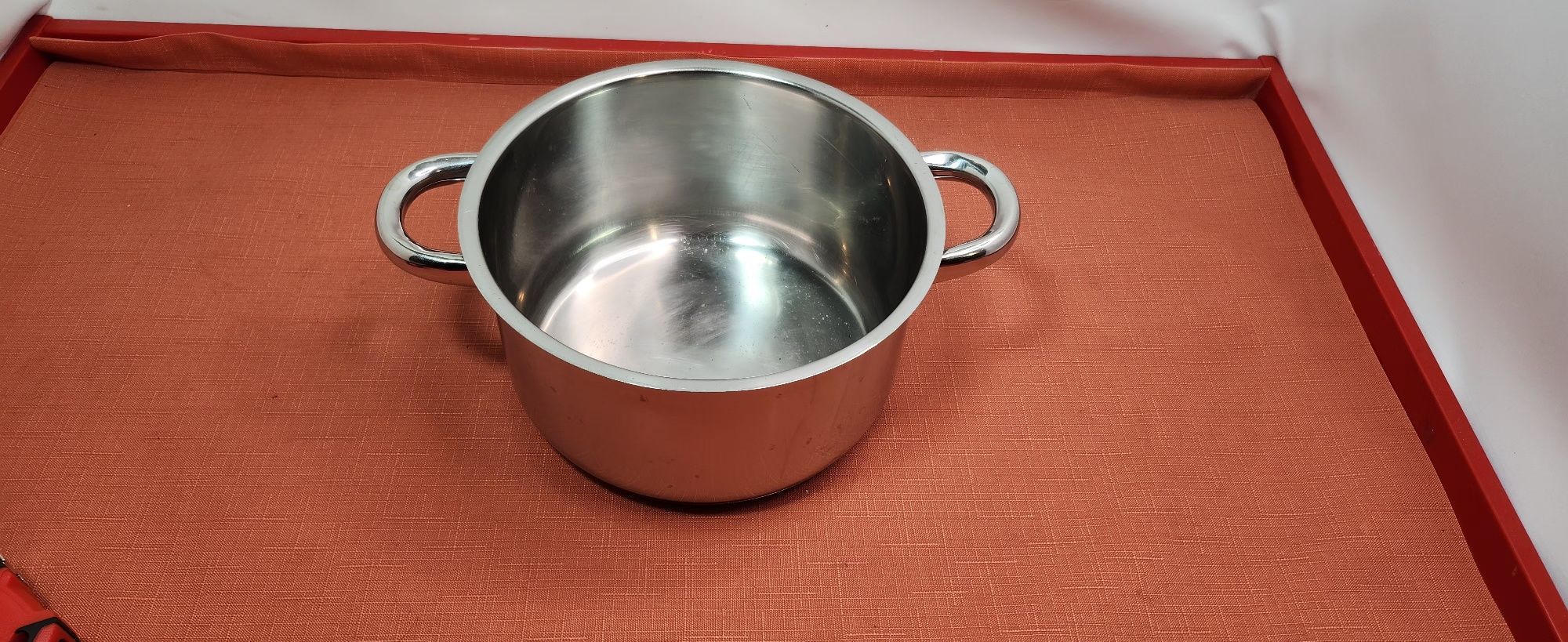 Średni garnek stal nierdzewna 3,14 l