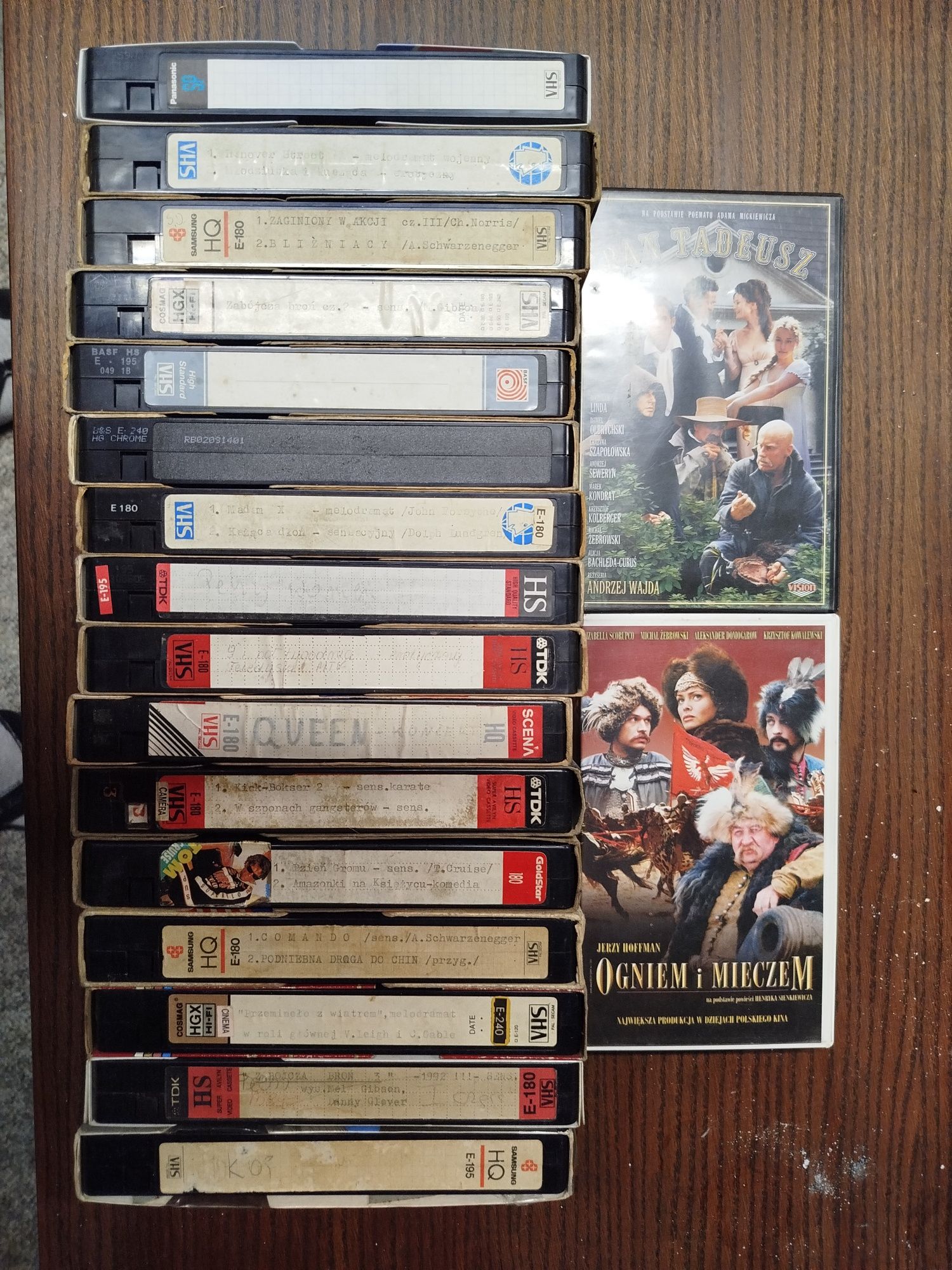 Sprzedam kasety VHS