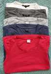 T-shirt 4F i Top Secret 5 sztuk