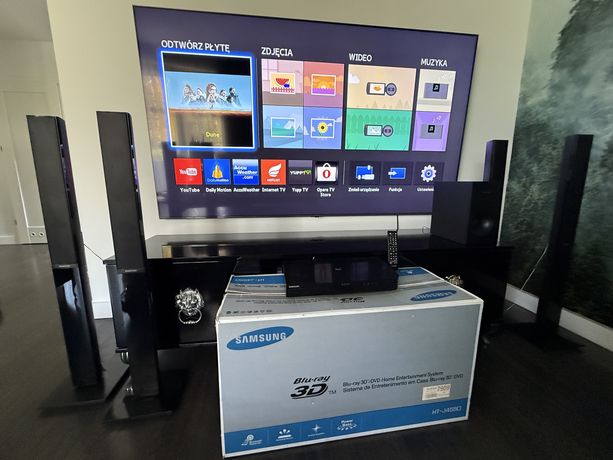 Kino Domowe Blu-ray 3D Samsung HT-J4550/EN - 500 W 5.1 - 2xOkulary 3D