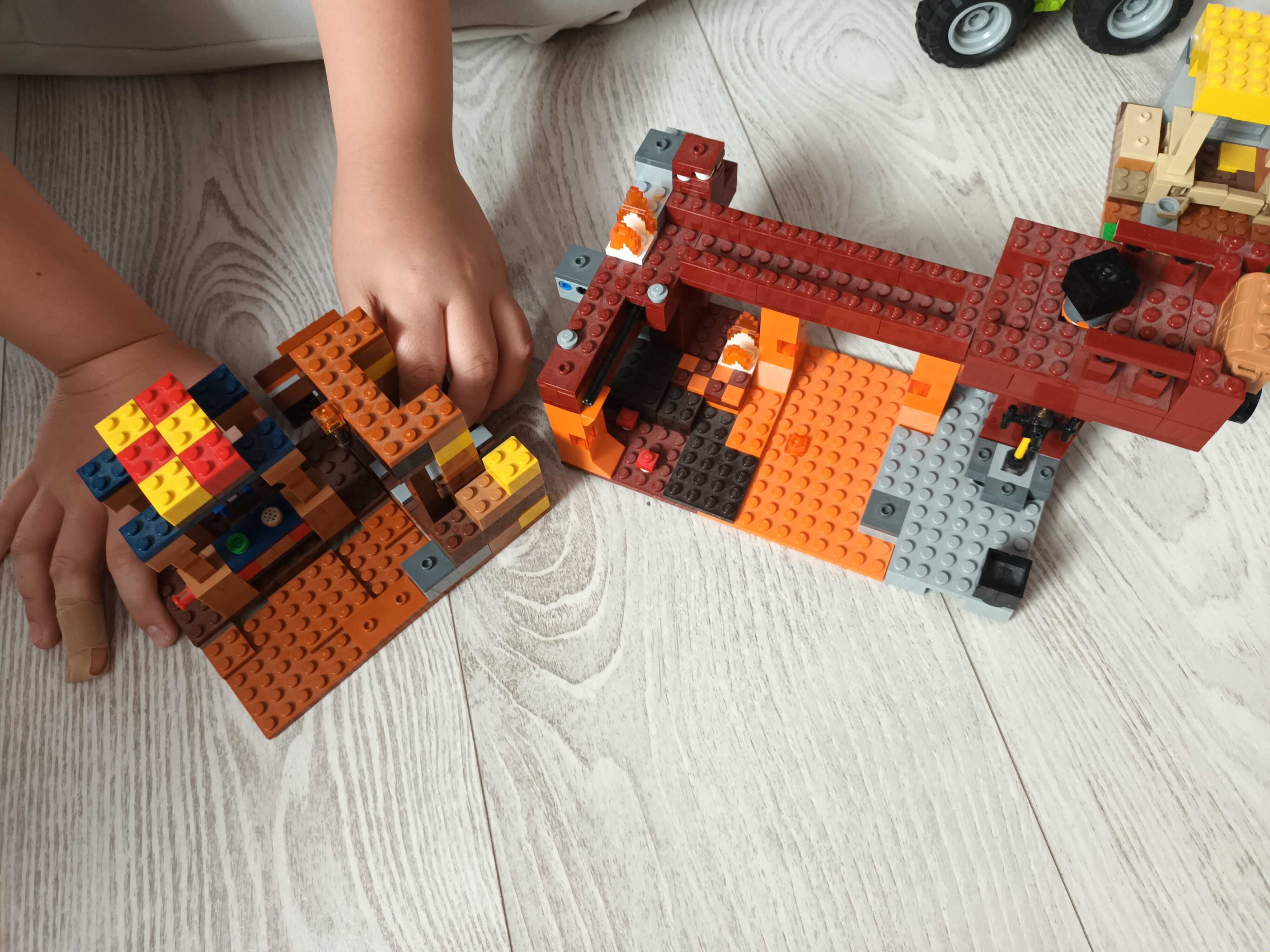 Lego maincraft zadbane