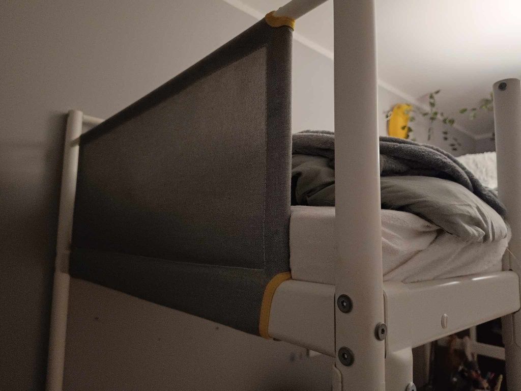 Vitval łóżko piętrowe antresola białe szare Ikea