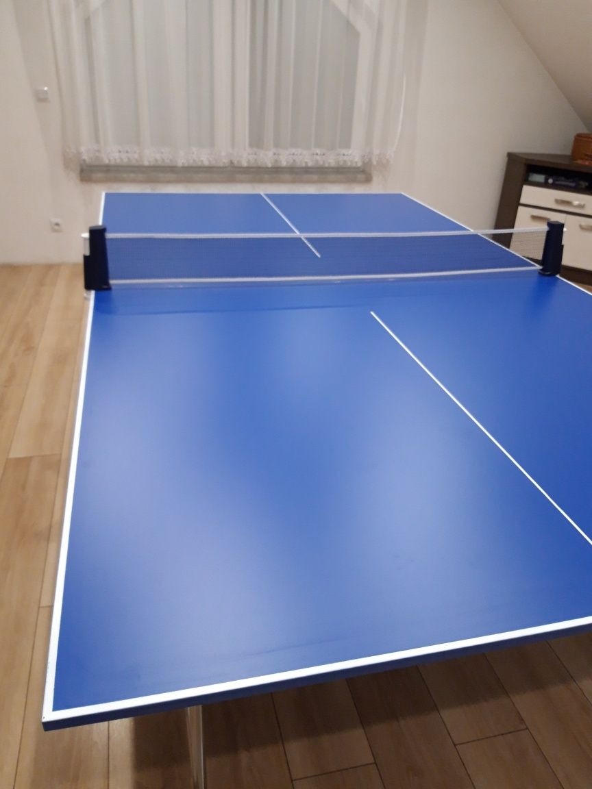 Stół ping pong tenis stołowy pełno wymiarowy siatka