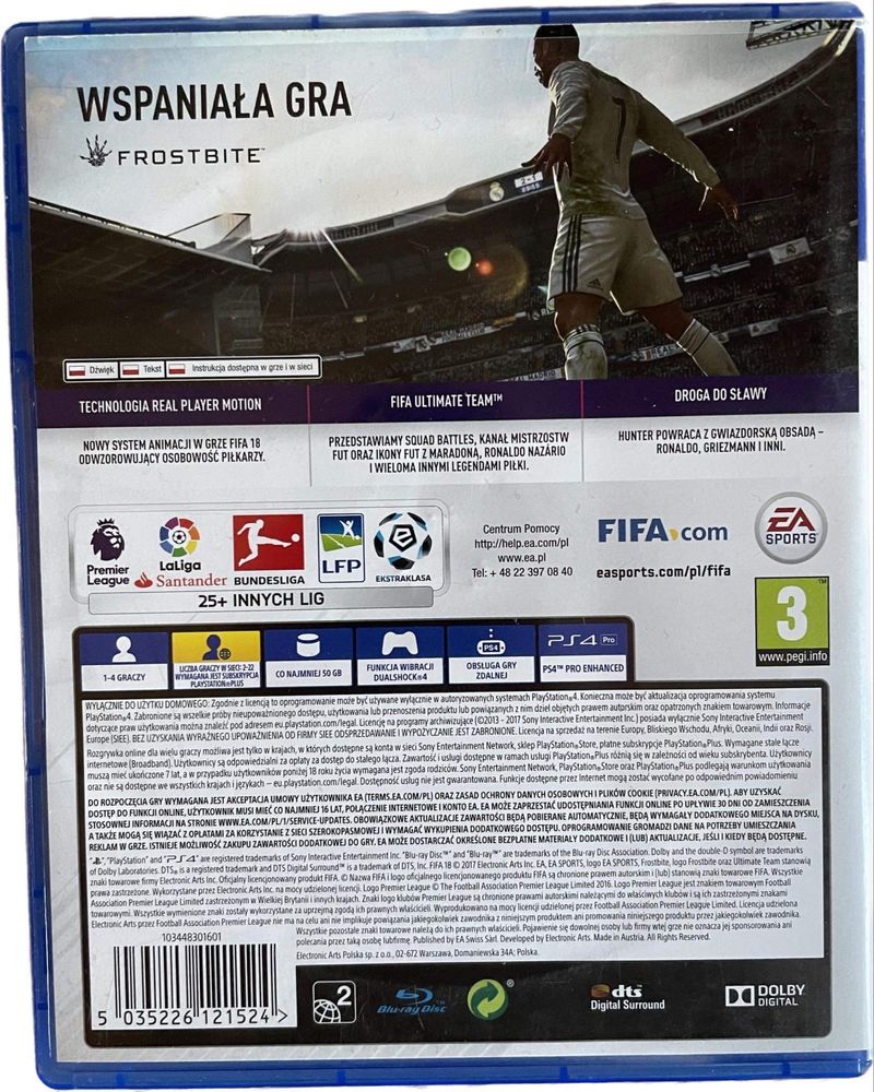 Fifa 18 Playstation 4