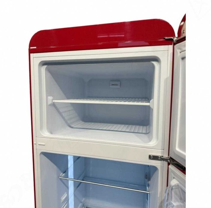 SMEG / СМЕГ Холодильник FAB30RRD5, ретро, 2-кам. червоний, 60 см
