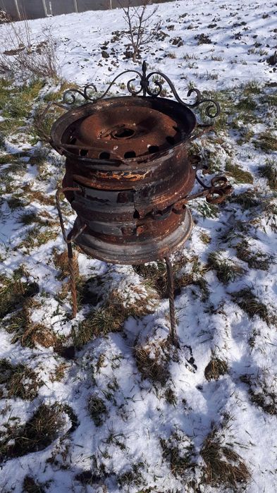 Мангал з автомобільних дисків б.в.