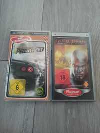 Gry na PSP God of war, need for speed