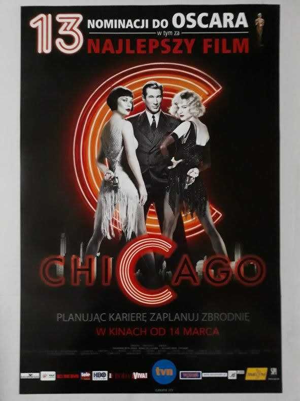Plakat filmowy oryginalny - Chicago