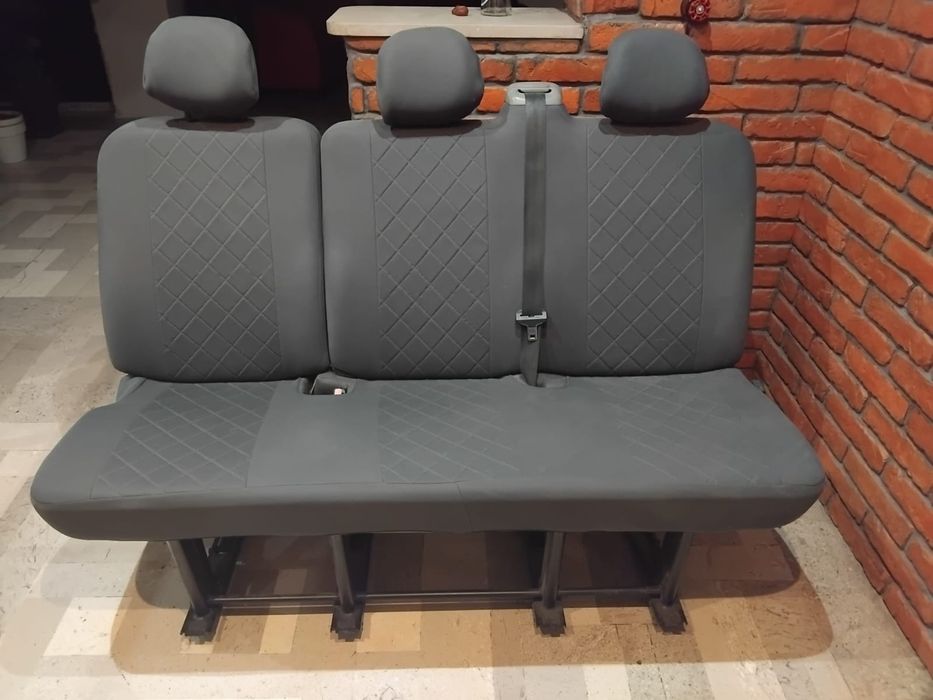 Kanapa fotele  ławka 2 rząd Renault TRAFIC, Opel VIVARO