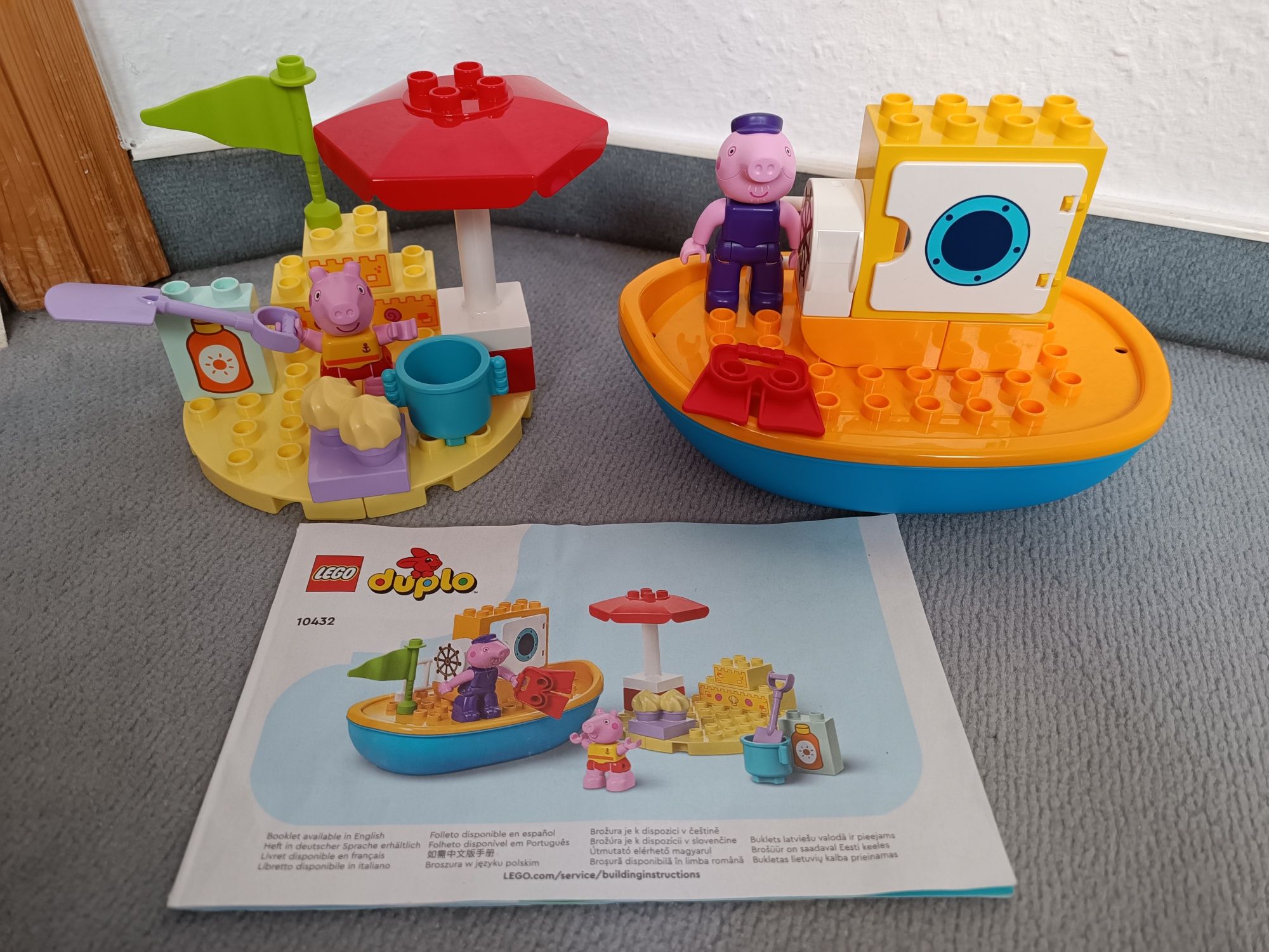 Lego Duplo 10432 Peppa I rejs łodzią