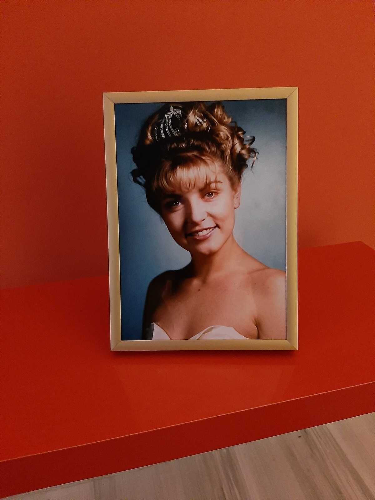 Zdjęcie w ramce Laura Palmer, z serialu Twin Peaks, portret/fotografia
