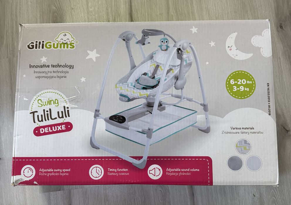 Bujaczek GiliGums Swing TuliLuli deluxe