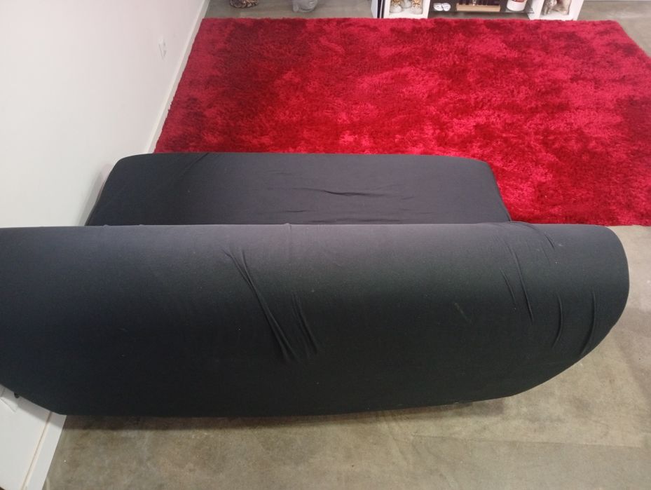 Sofá cama com capa