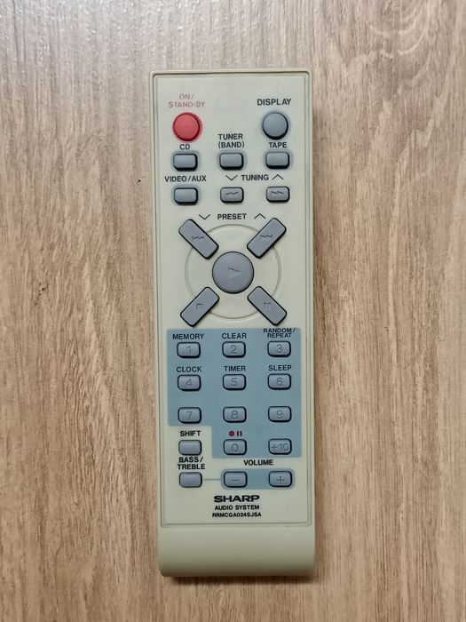 Oryginalny pilot Sharp RRMCGA024SJSA . Unikat.