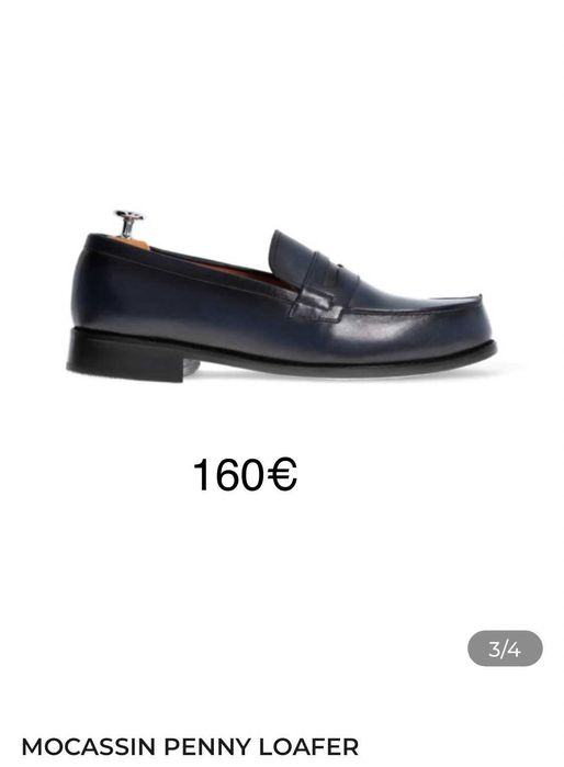 Sapatos  cabedal  sola seca