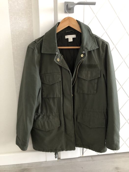 Демісезонна куртка парка H&m унісекс 164