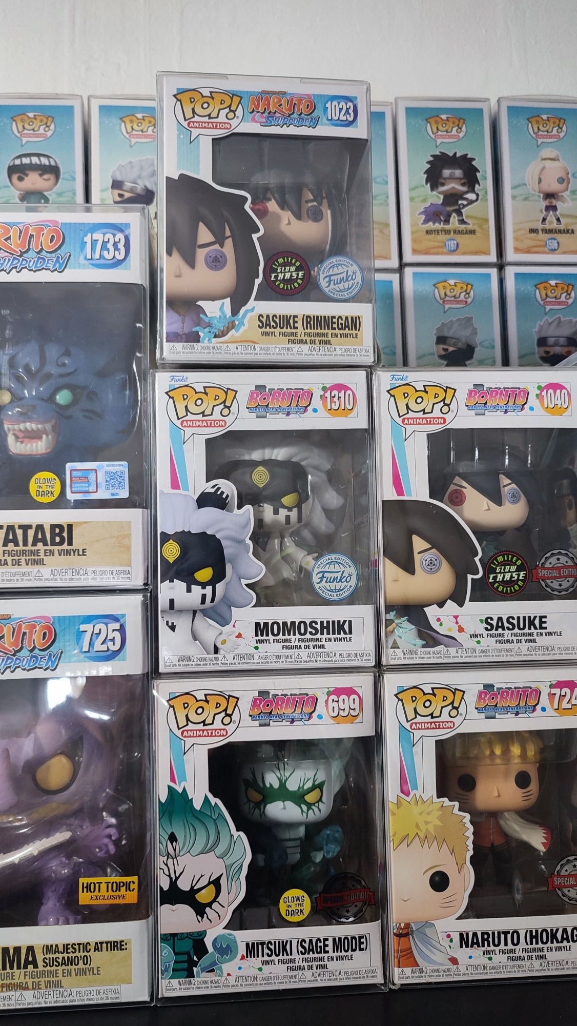 Funko pops Naruto