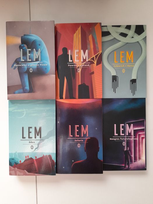 Stanisław Lem, zestaw 6 książek
