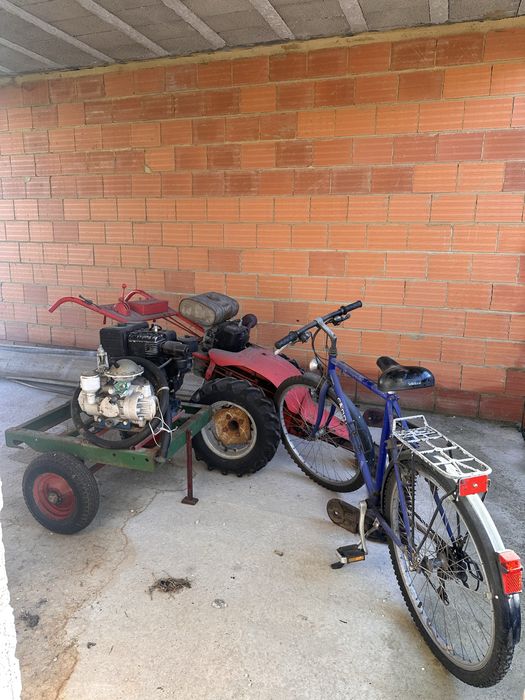 Ceifeira Bucher, Bomba de Sulfatar, Bicicleta