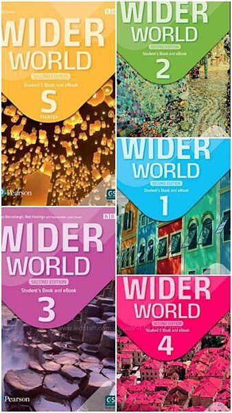 Wide world 1,2,3,4,5 Students books and Workbook