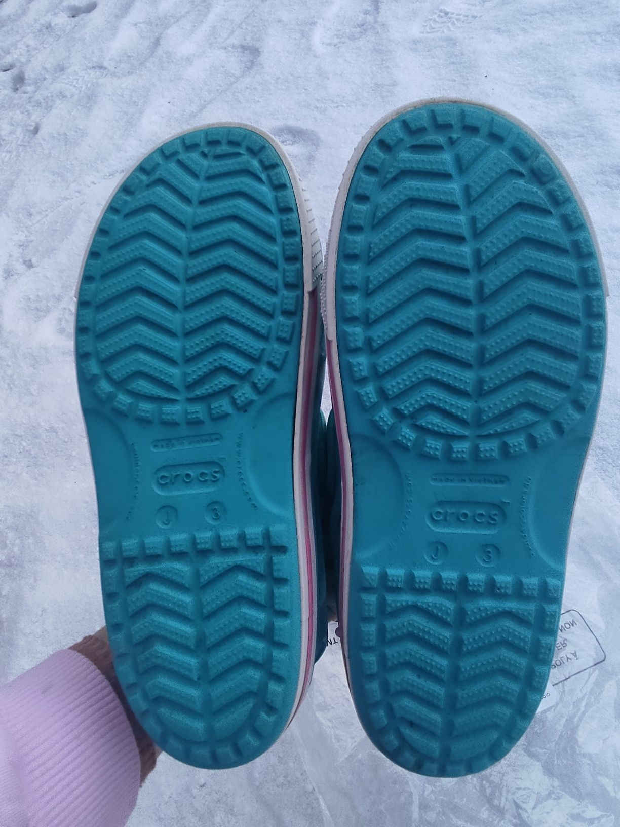 Crocs. J 3 .  Крокси для дівчинки.