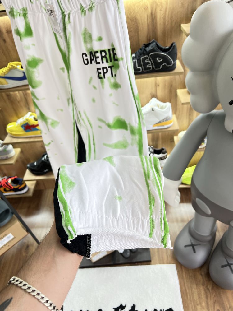 Штани GALLERY DEPT White / Green