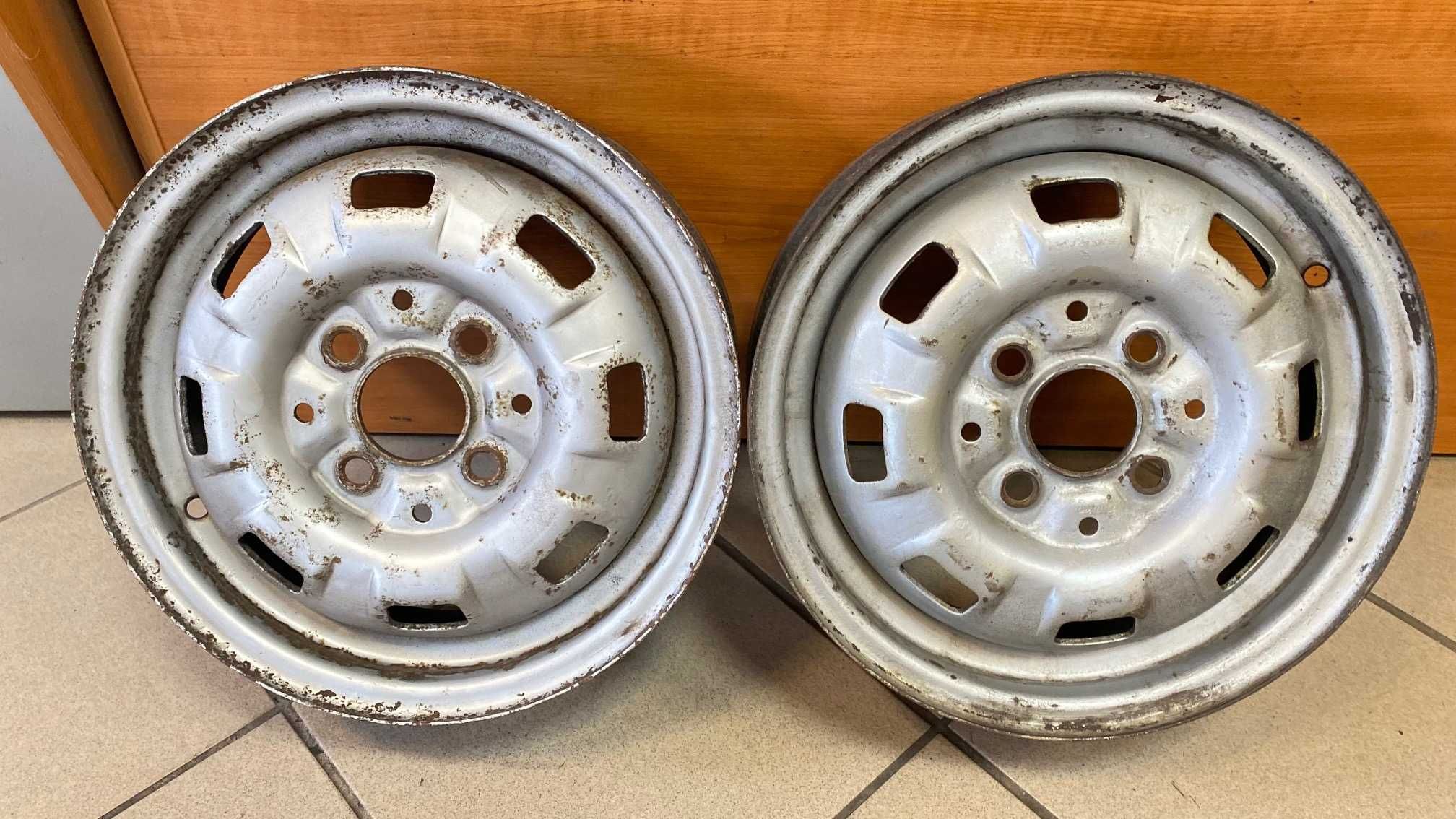 Felgi Stal. 4,5Jx13 ET50 4x100 Oryg. VW Derby Polo