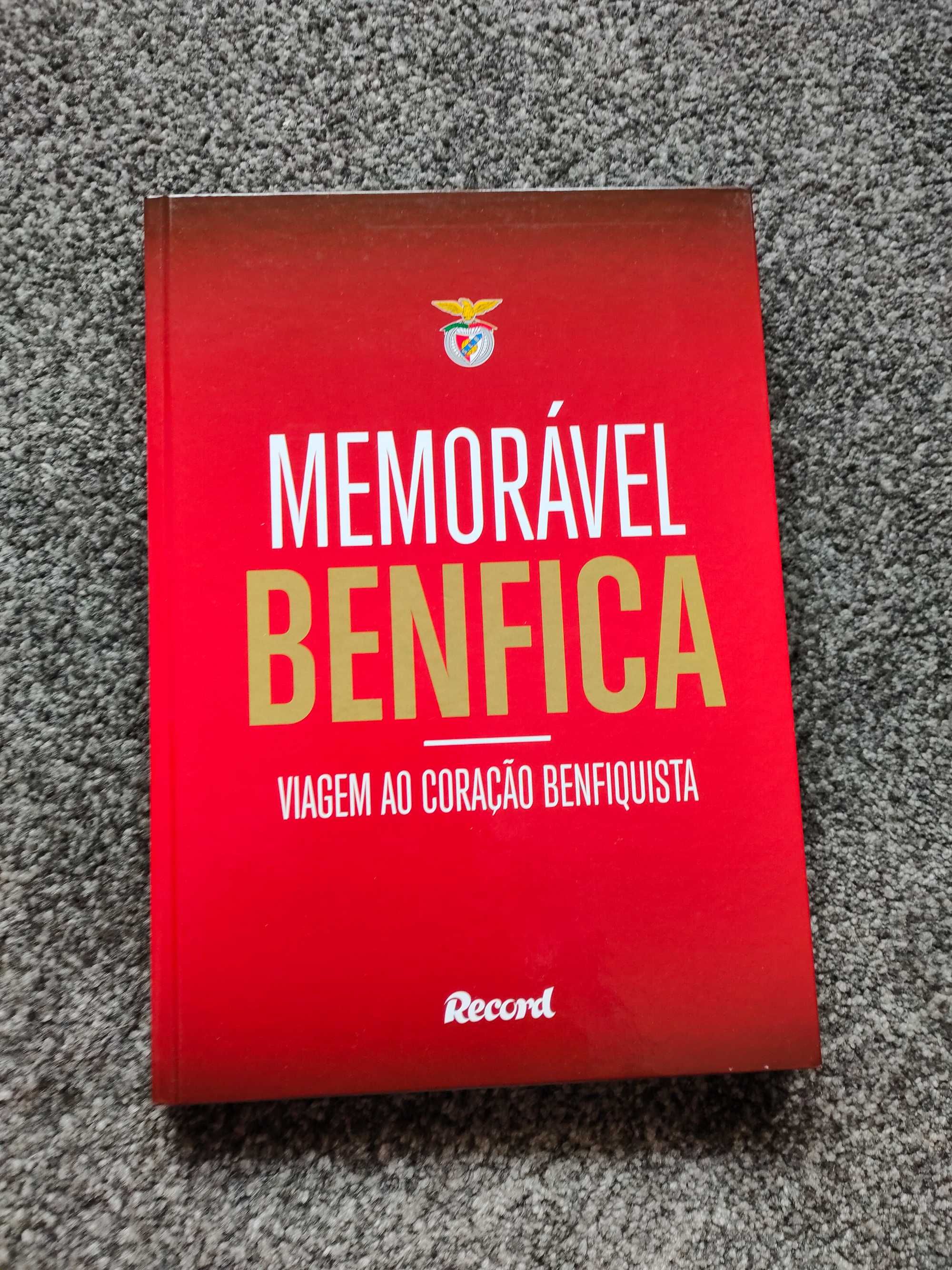 livro benfica com autocolantes