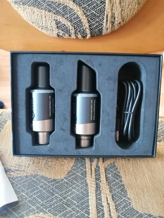 Bezprzewodowy Nadajnik odbiornik Wtyczka XLR Mikrofon Bezprzewodowy