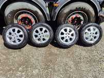 Felgi opel 15 4x100 z oponami