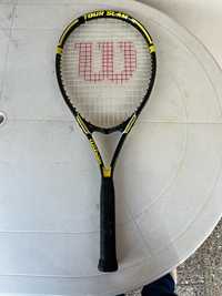 Wilson Court Zone Stop Shock Power Bridge Tennis Racquet 4 3/8" Grip