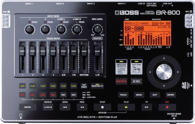 BOSS BR-800 rejestrator, multiefekt gitarowy, digital recorder