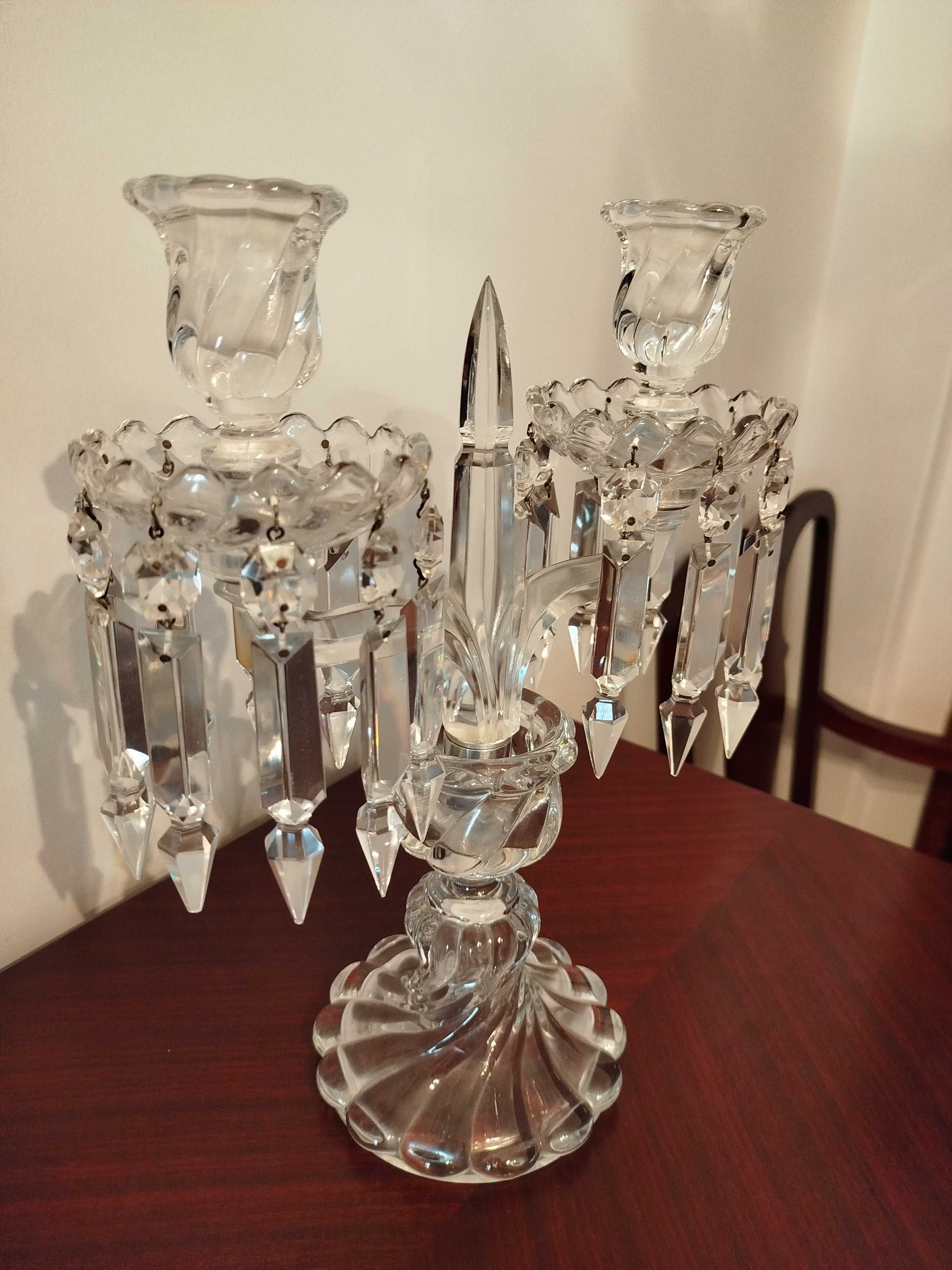 2 Candelabros Baccarat