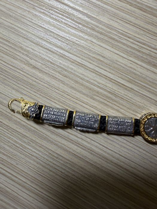 Браслет золото серебро