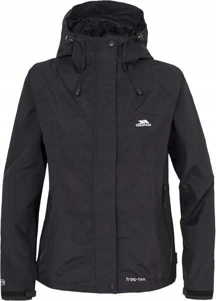 Trespass Miyake Kurtka damska przeciwdeszczowa wiatrówka z kapturem M