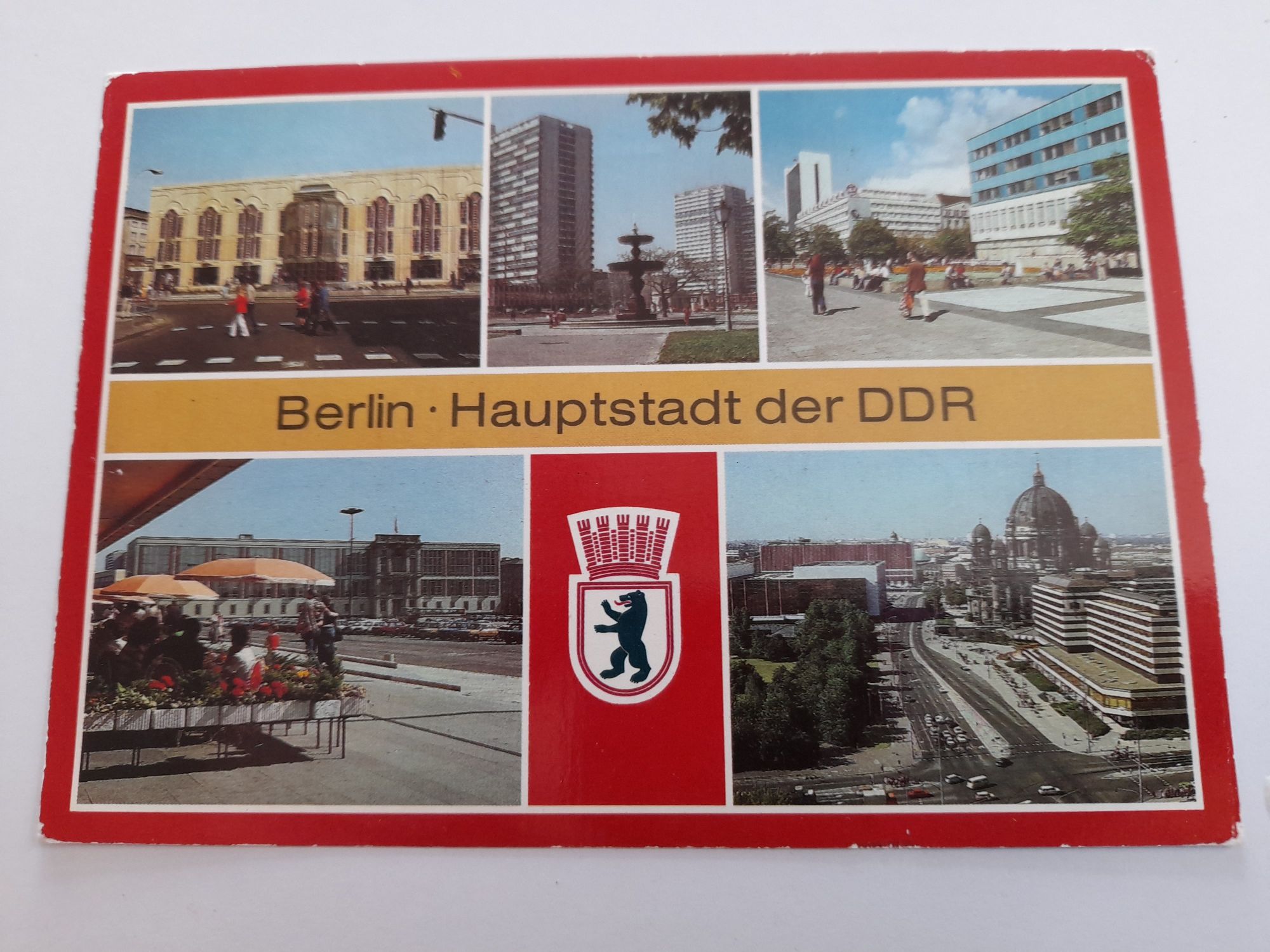 BERLIN  widokówka DDR