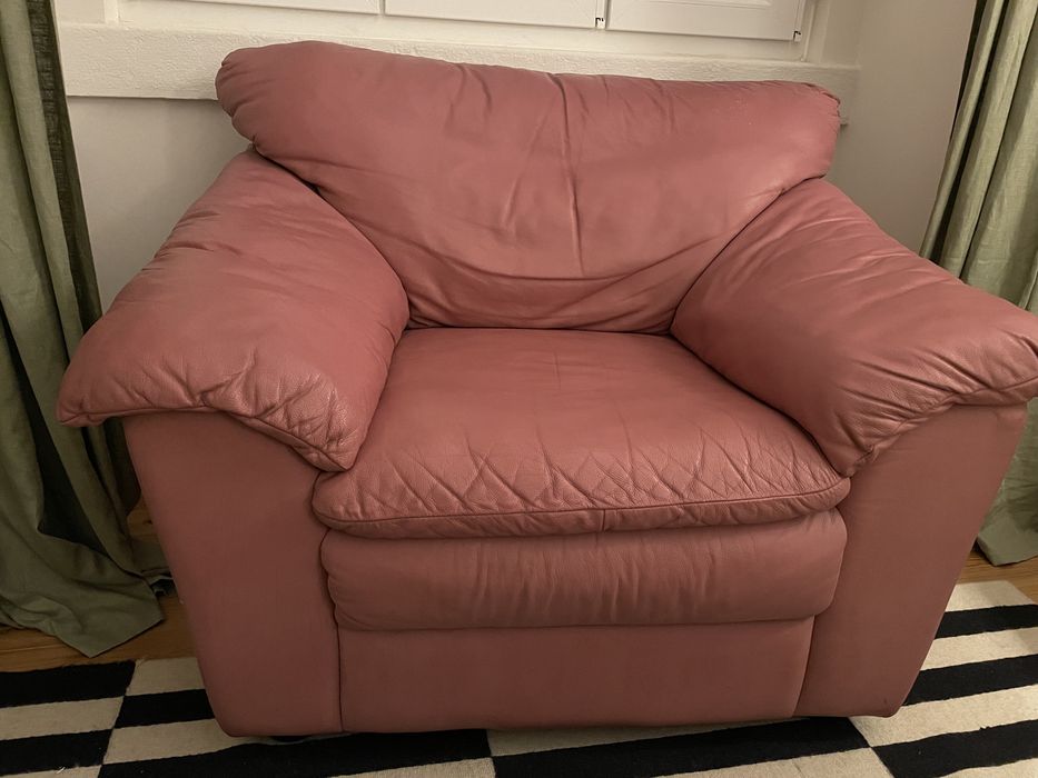 Sofa em pele vintage