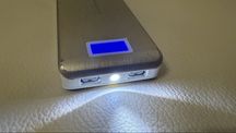 Powerbank com lanterna